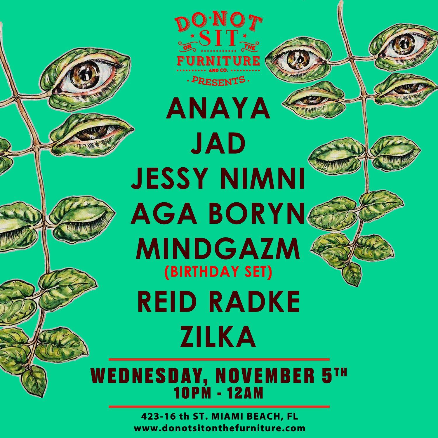 Anaya, Jad, Jessy Nimni, Aga Boryn, Mindgazm