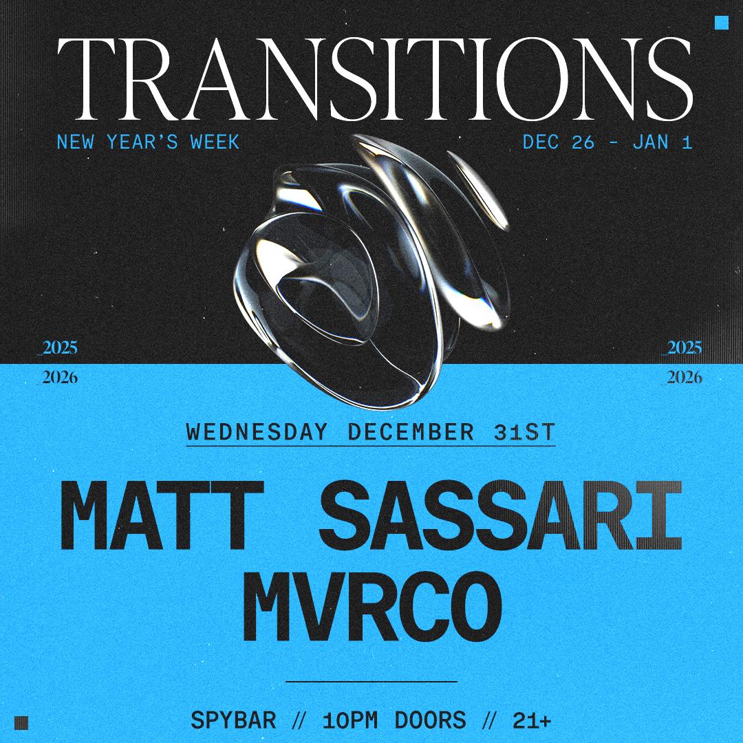 New Years Eve 2026 Feat. Matt Sassari