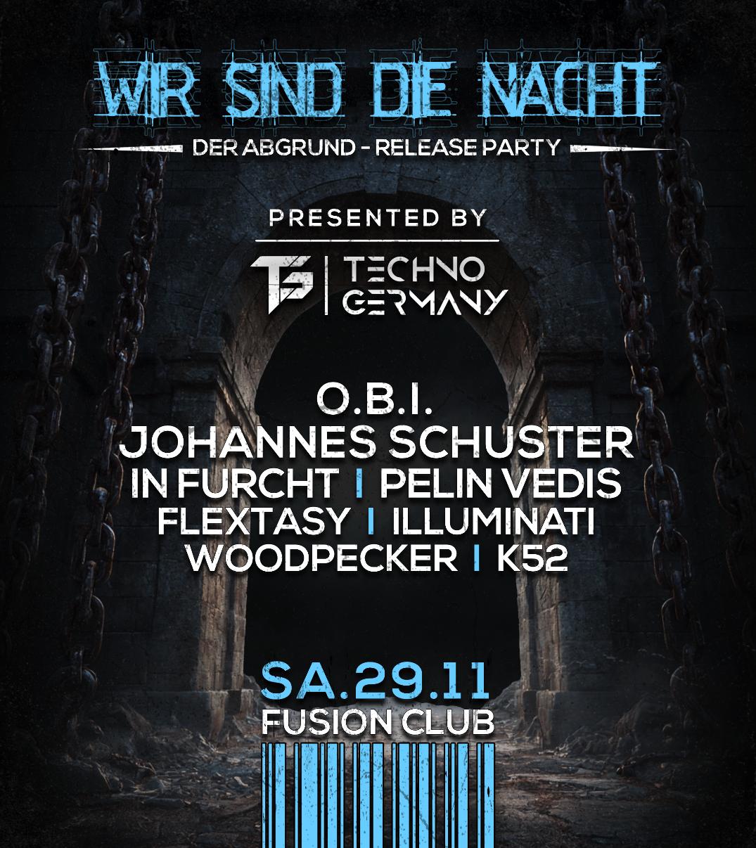 Wir Sind Die Nacht X Techno Germany - Fusion Club
