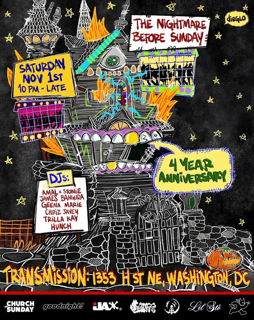 Church On Sunday: Spooky 4Yr Anniversary