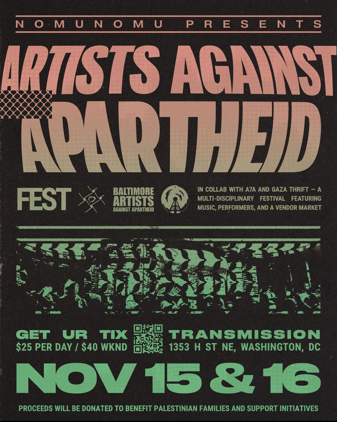 Artists Against Apartheid Fest
