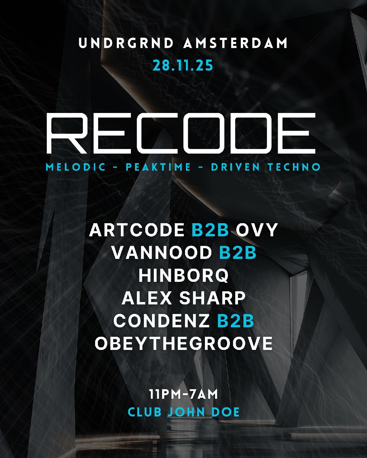 Recode Records X Undrgrnd