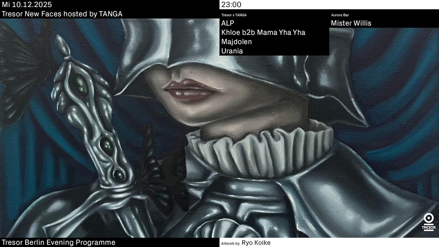 Tresor New Faces Hosted By Tanga