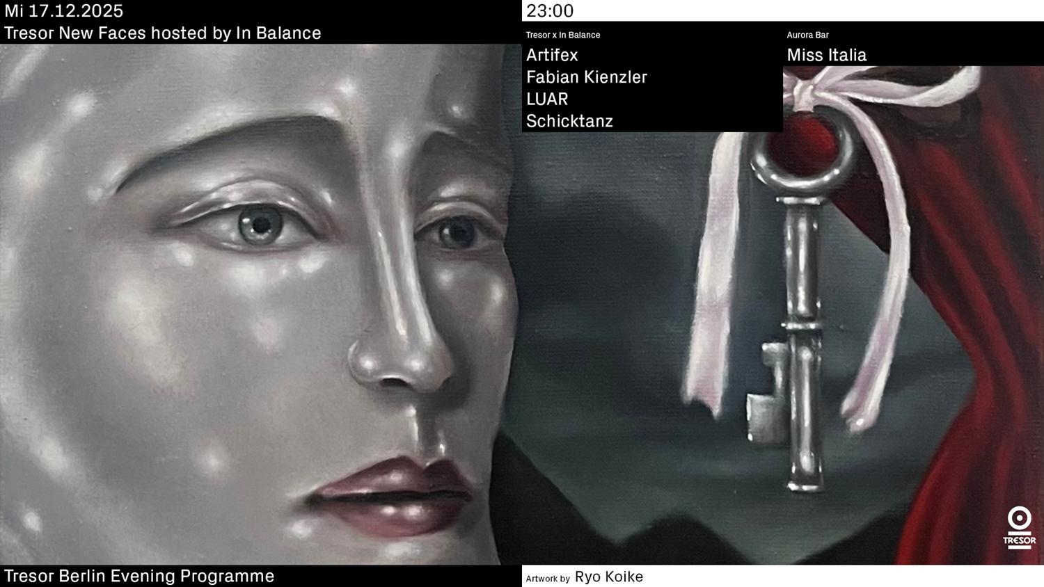 Tresor New Faces Hosted By In Balance