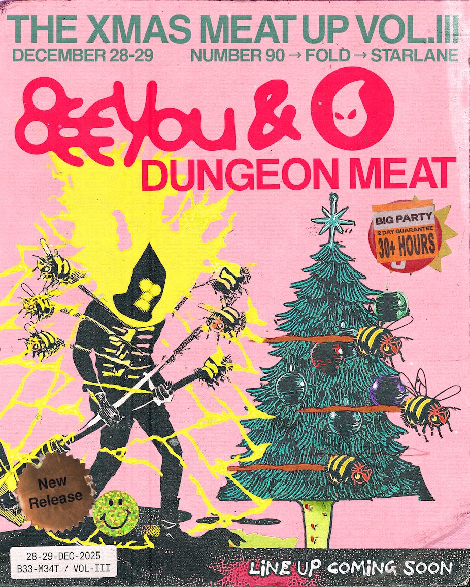 Beeyou X Dungeon Meat Present: The Xmas Meat Up - Volume Iii