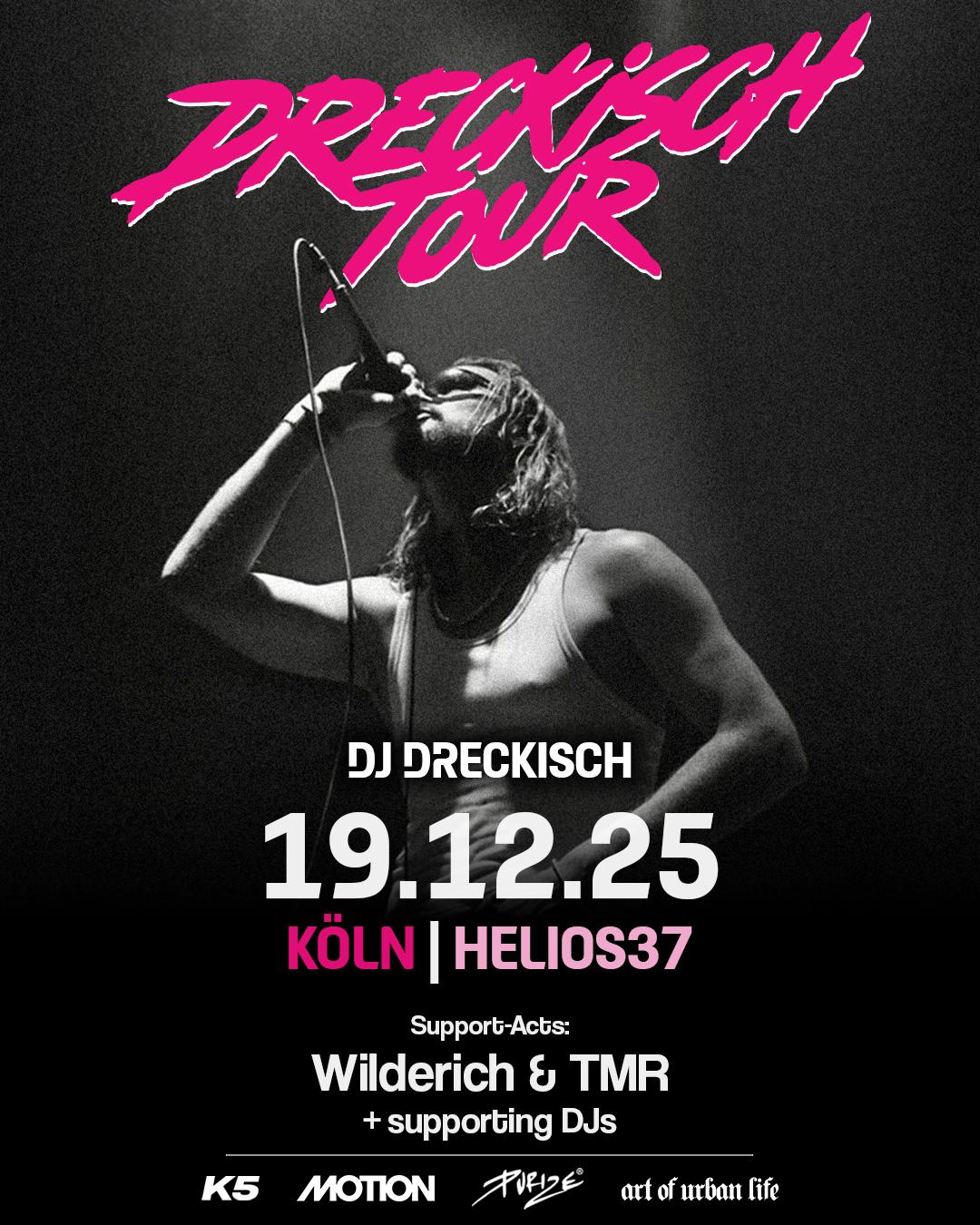 Dj Dreckisch Winter Tour X Art Of Urban Life With Wilderich, Nyra, Tmr And Many More