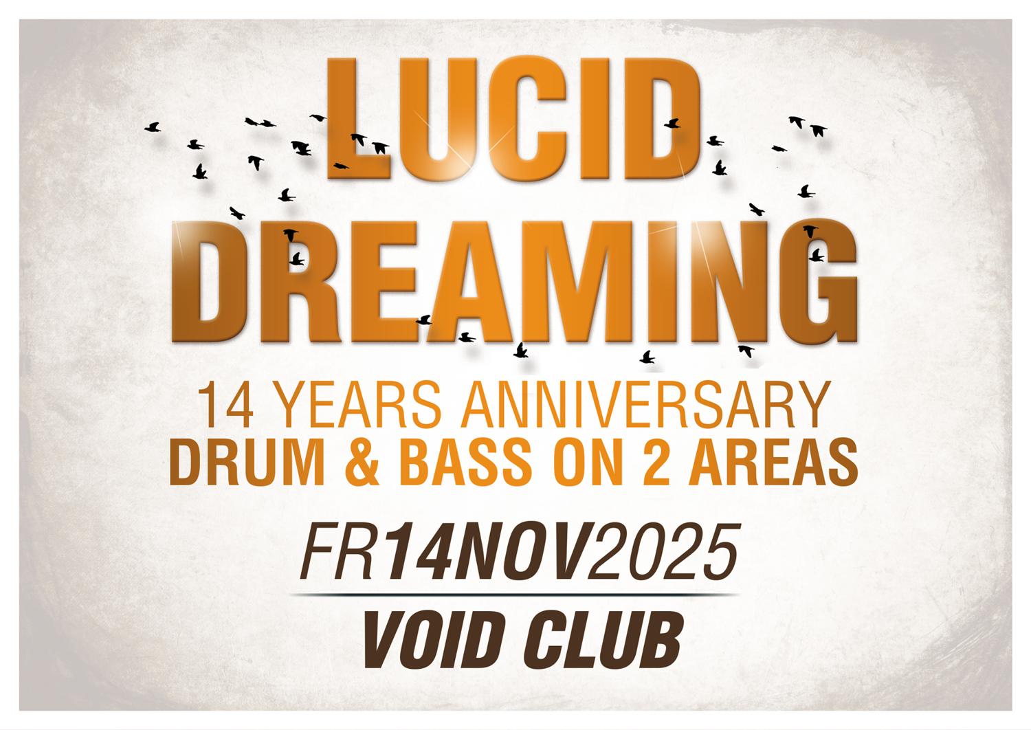 14 Years Of Lucid Dreaming W/ Zhi Mc, Vito, Senchai, Migz, Upzet, Anton Quasi, Shaded Lines