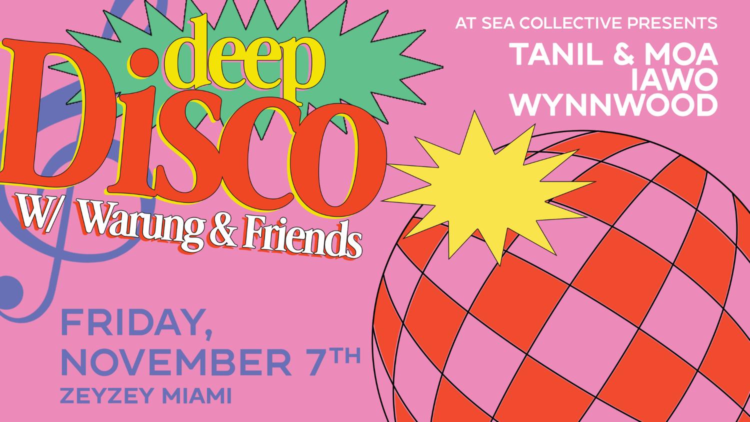 Deep Disco With Warung & Friends