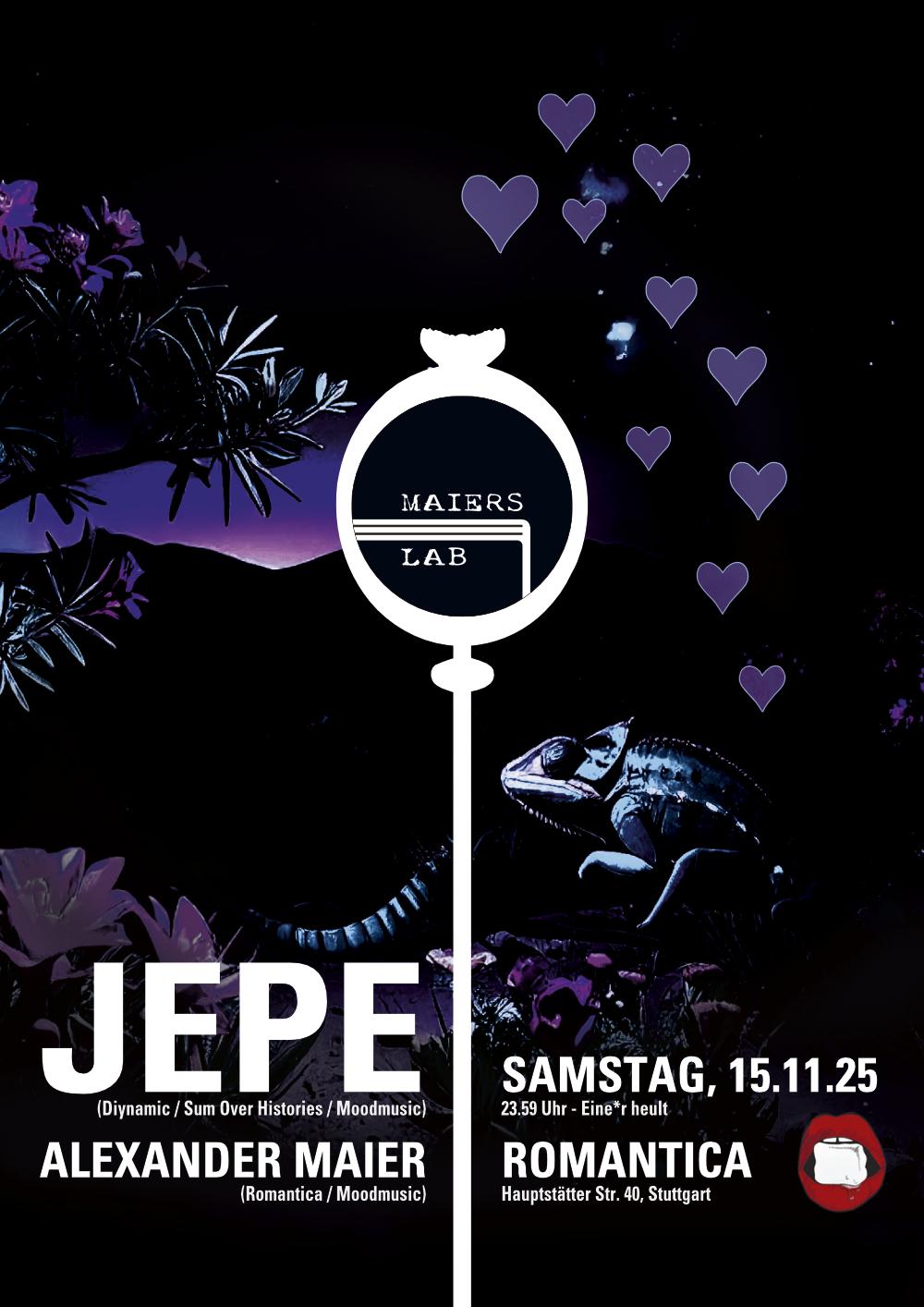 Maier'S Lab With Jepe (Diynamic / Moodmusic / Sum Over Histories)