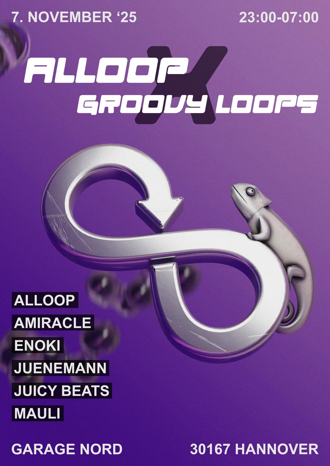 Alloop X Groovy Loops