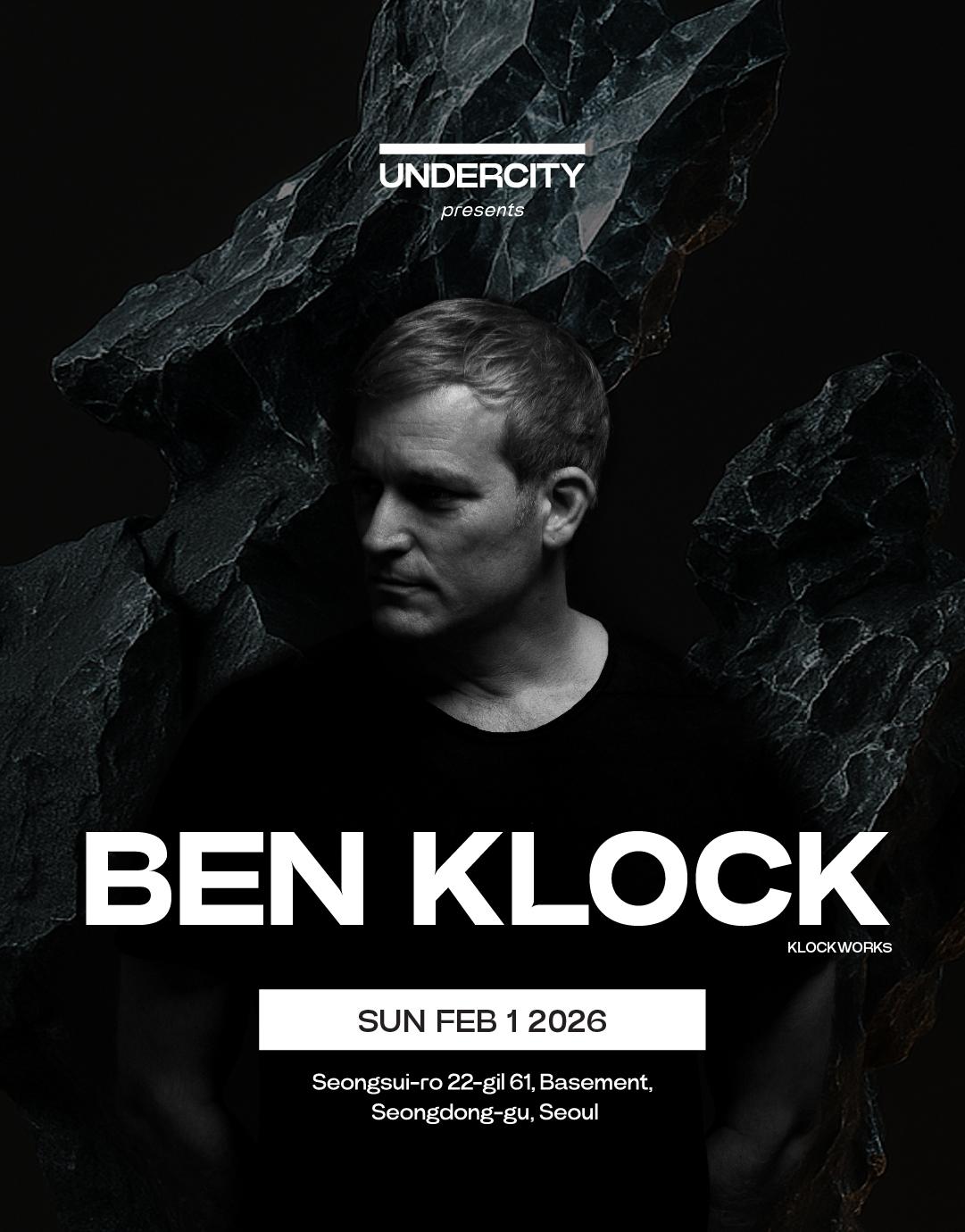 Undercity Presents Ben Klock