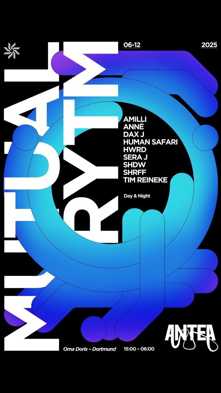 Antea X Mutual Rytm With Dax J, Anne, Shdw, Sera J, Human Safari + More