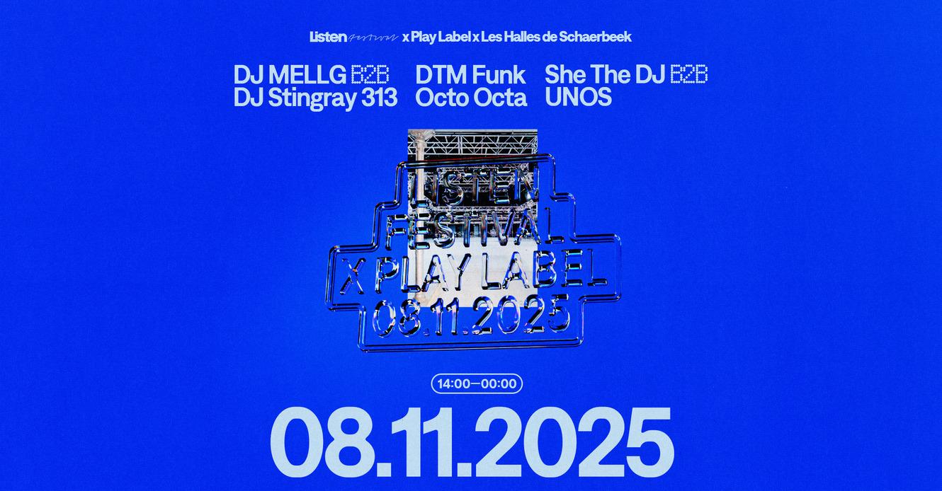 Listen X Play Label X Les Halles De Schaerbeek - Daytime Party