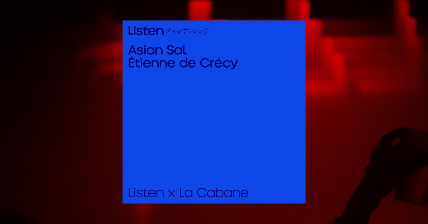Listen X La Cabane - Étienne De Crécy (Extended Set)