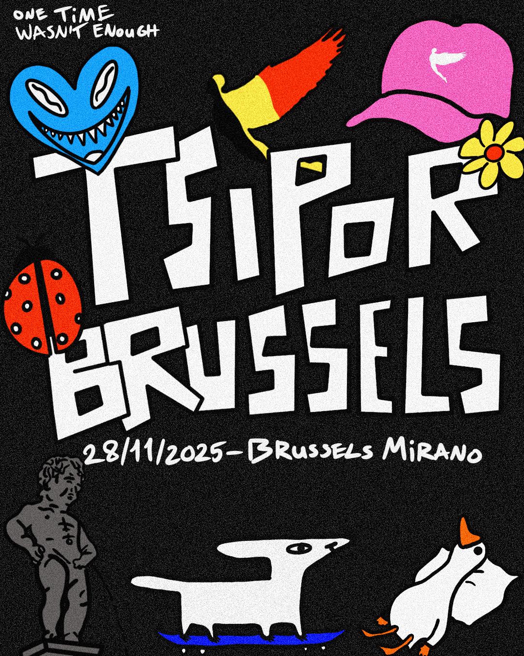 Tsipor Present Tripolism And Luna & Lenthe In Brussels