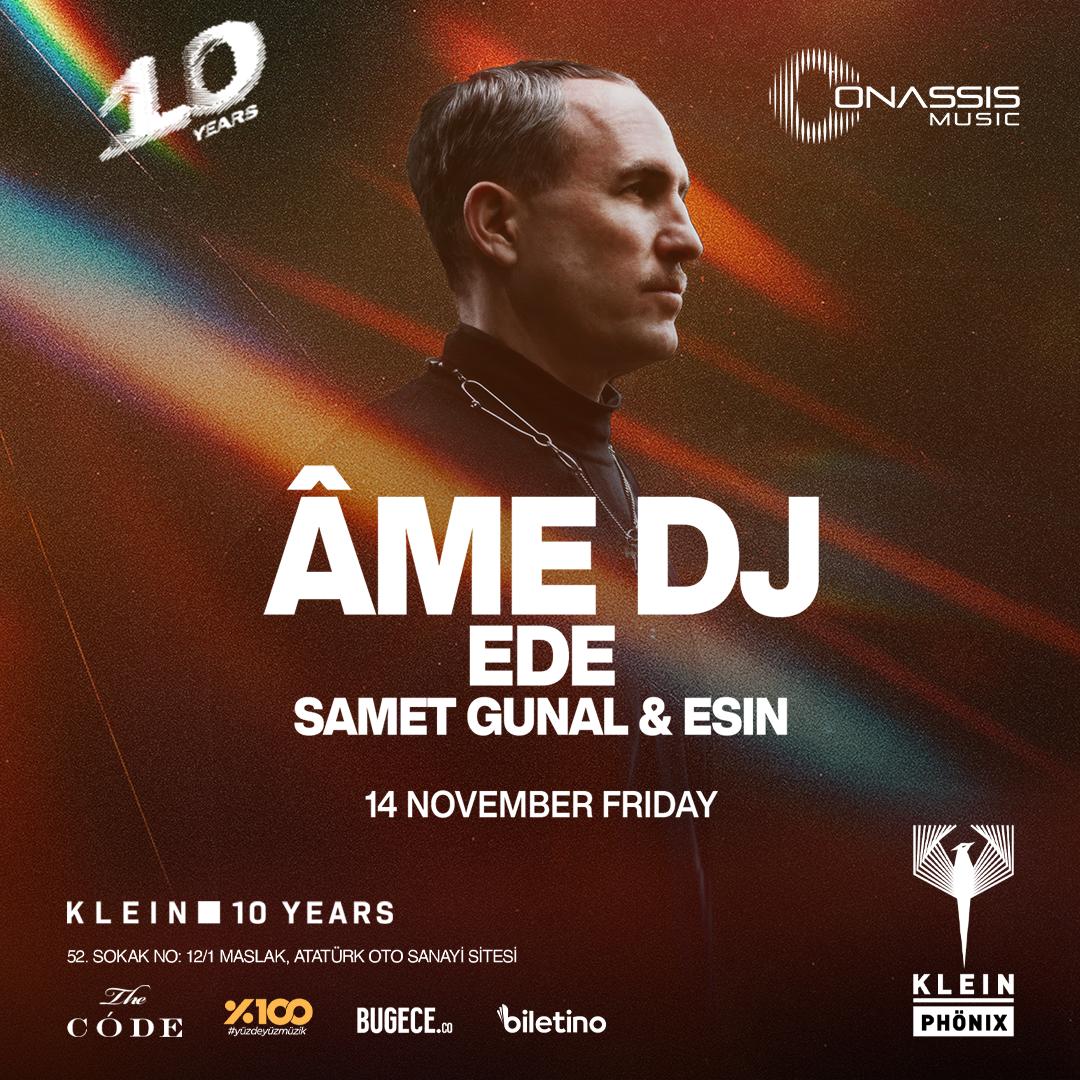 Âme Dj + Ede + Samet Gunal // Onassis Music Presents