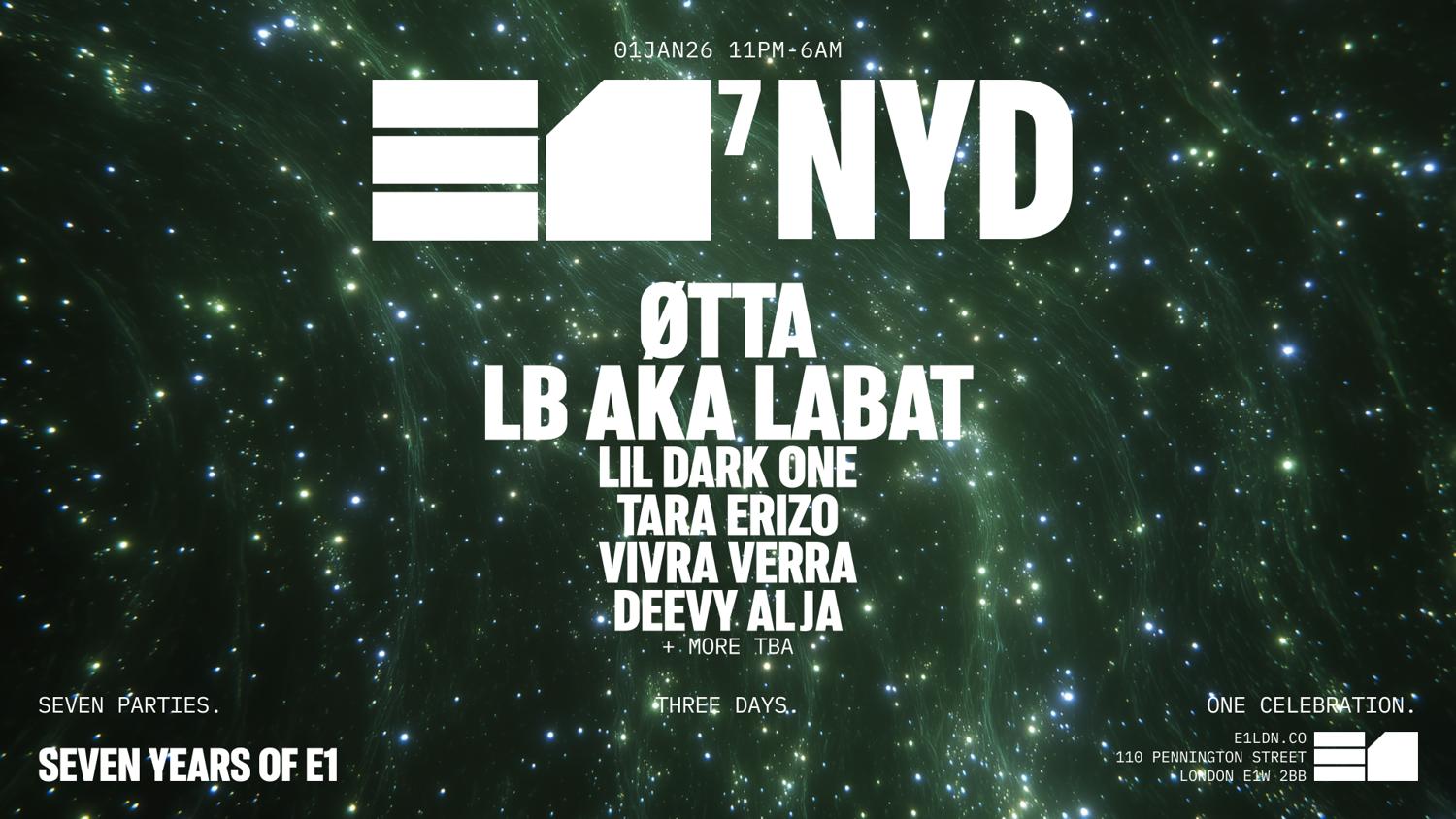 E1⁷ Nyd: Øtta & Lb Aka Labat
