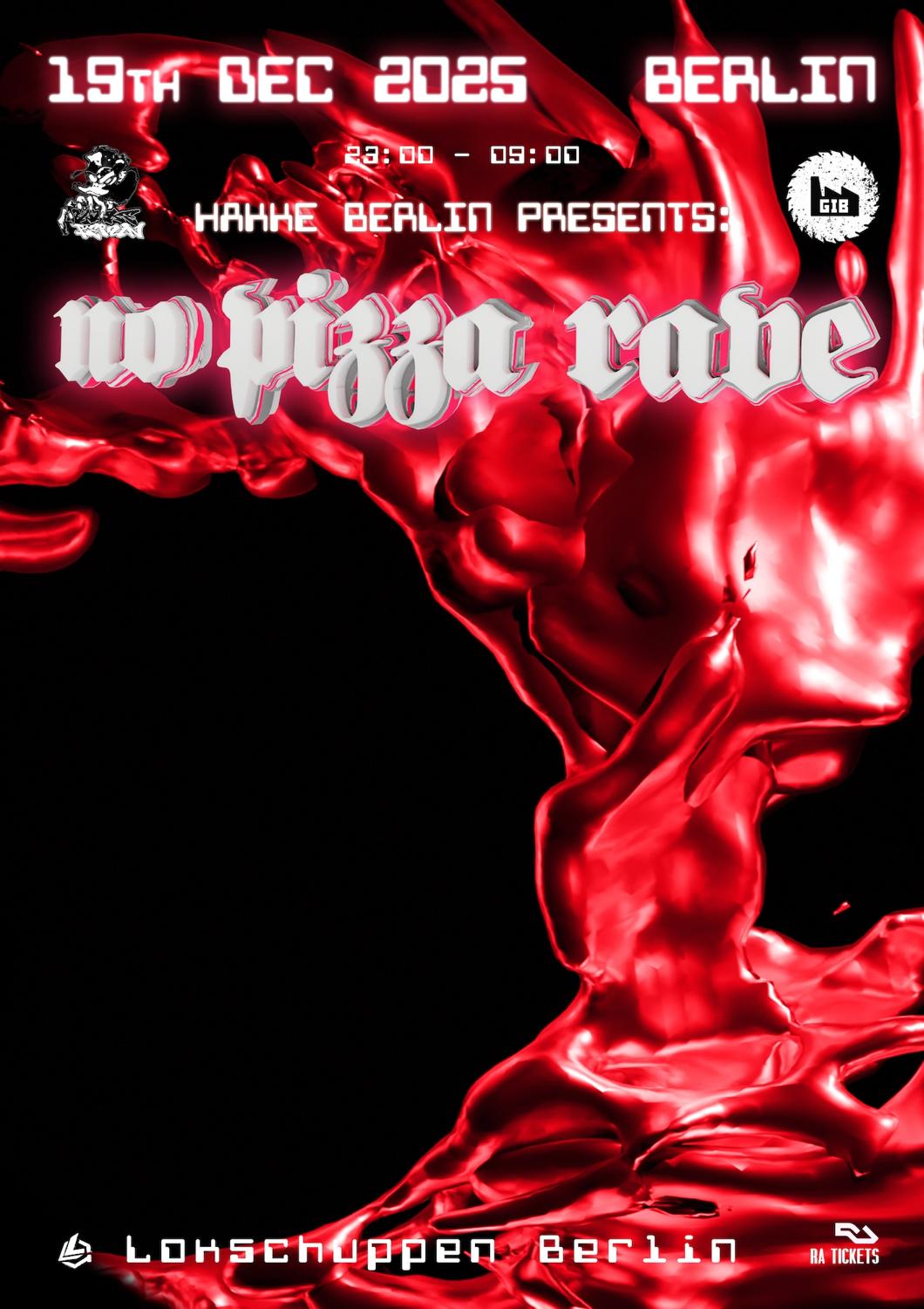 Hakke Berlin Presents: No Pizza Rave - 20 Years Anniversary (Mokum Edition)