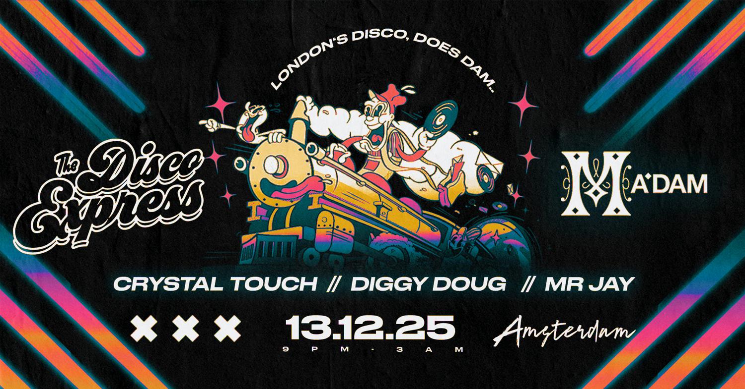 Madam By Night Invites: The Disco Express