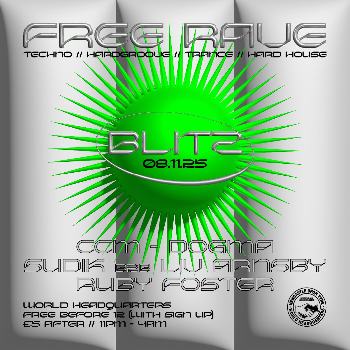 Blitz - Techno/Hardgroove/Trance/Hard Dance - Free Rave