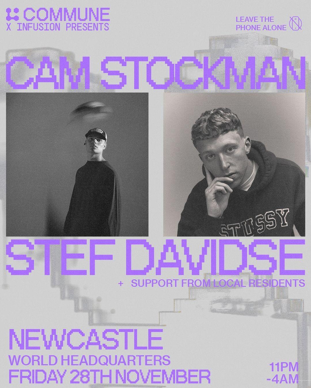 Commune & Infusion Present Stef Davidse & Cam Stockman