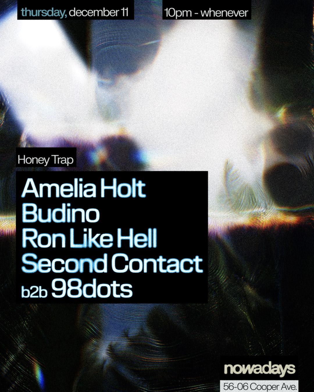 Honey Trap: Amelia Holt, Budino, Ron Like Hell, Second Contact B2B 98Dots