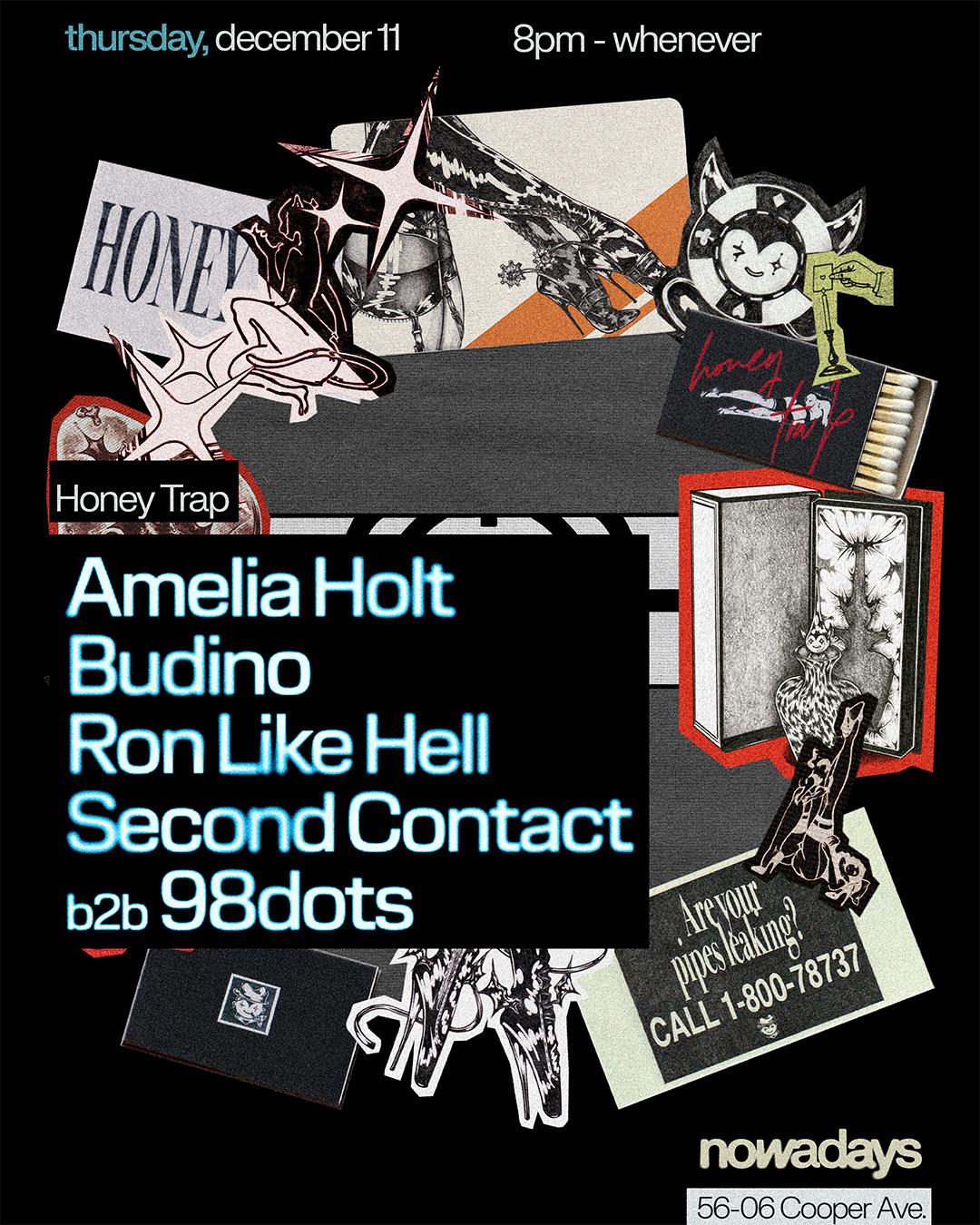 Honey Trap: Amelia Holt, Budino, Ron Like Hell, Second Contact B2B 98Dots