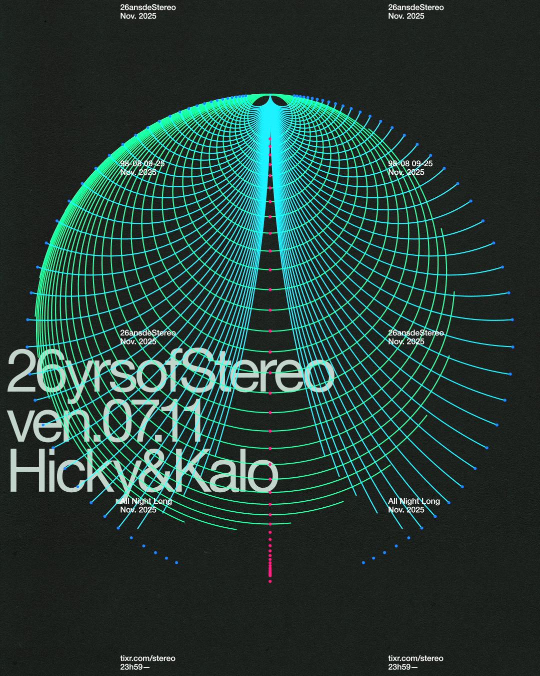 26 Yrs Of Stereo: Hicky & Kalo (All Night Long)
