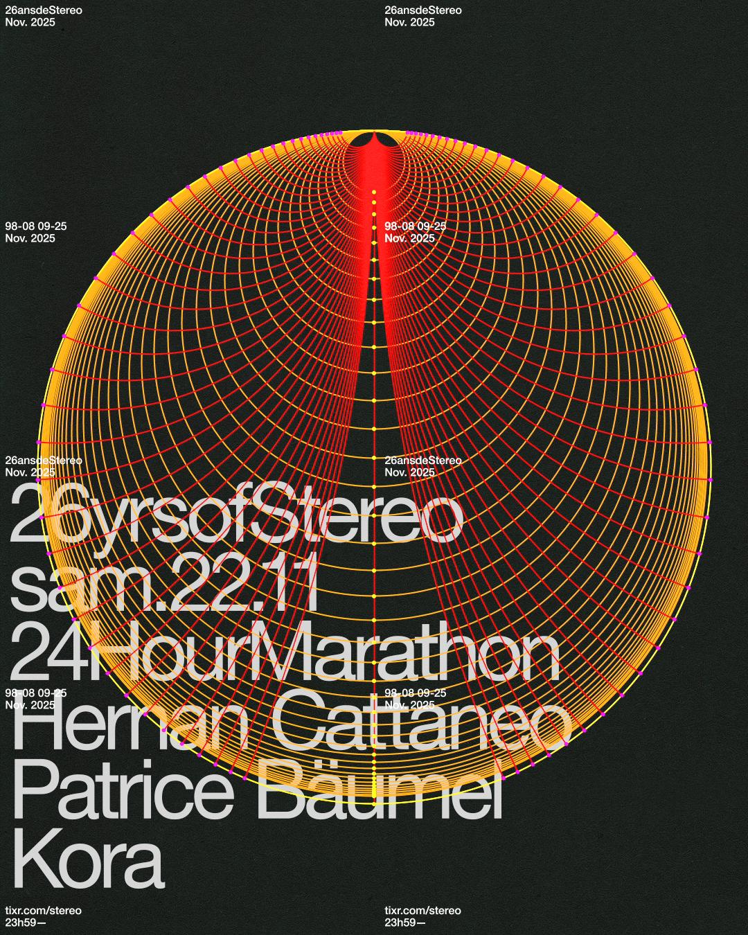 26 Yrs Of Stereo: Hernan Cattaneo - Patrice Bäumel - Kora