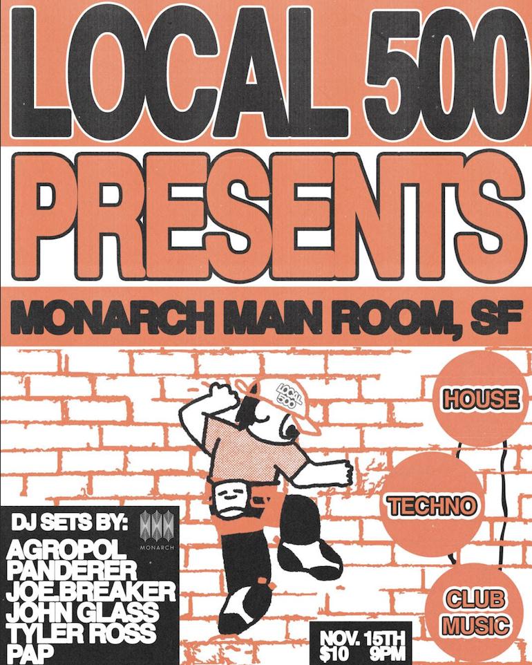 Local 500 X Monarch