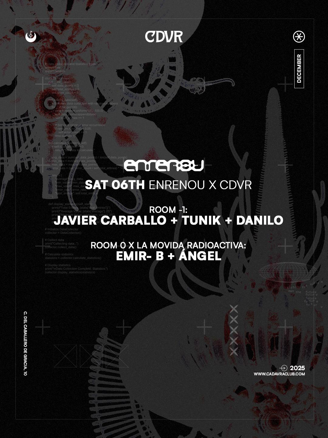 Enrenou X Cdvr With Javier Carballo + Tunik + Danilo + Emir-B + Ángel