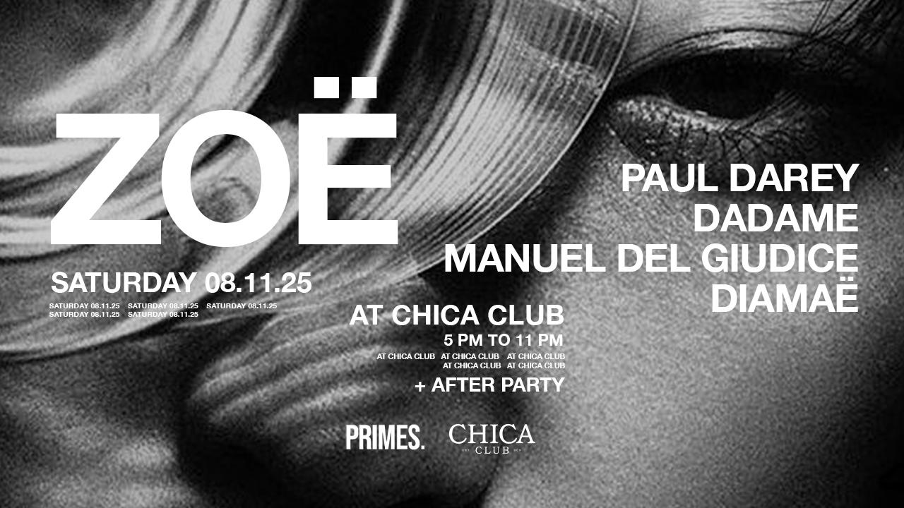 Zoë At Chica Club, Day Party + After Party