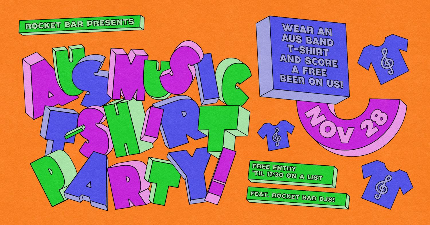 Aus Music T-Shirt Party!