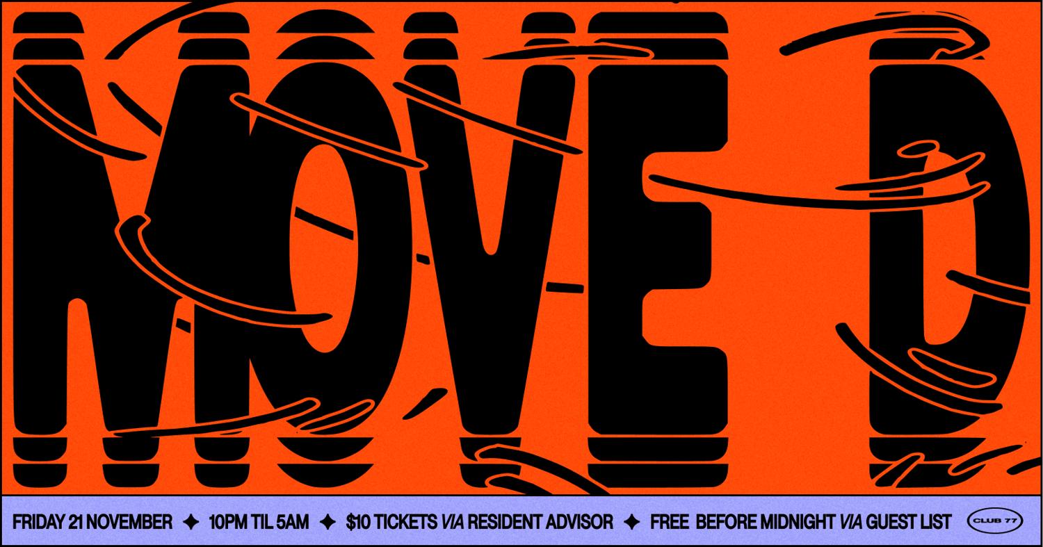 Club 77: Move D, Jamie Palmer