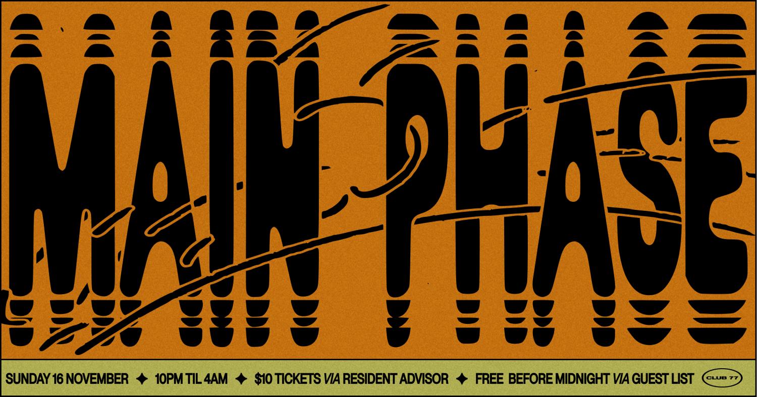 Sundays At 77: Main Phase, Alec Sander