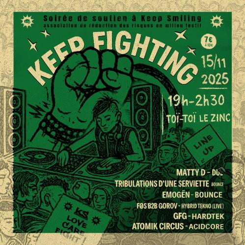 Keep Fighting - Soirée De Soutien À Keep Smiling