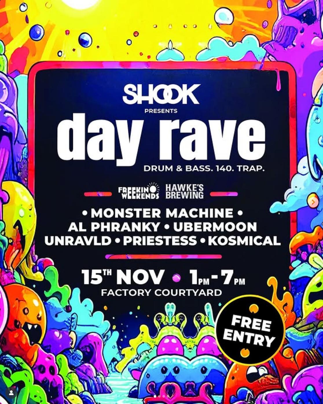 Shook Presents: Day Rave
