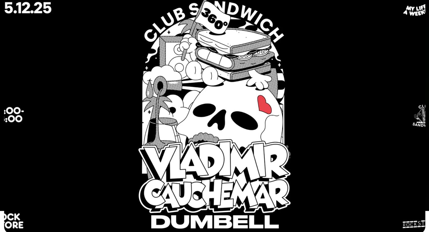 Vladimir Cauchemar • Club Sandwich • Montpellier, Rockstore
