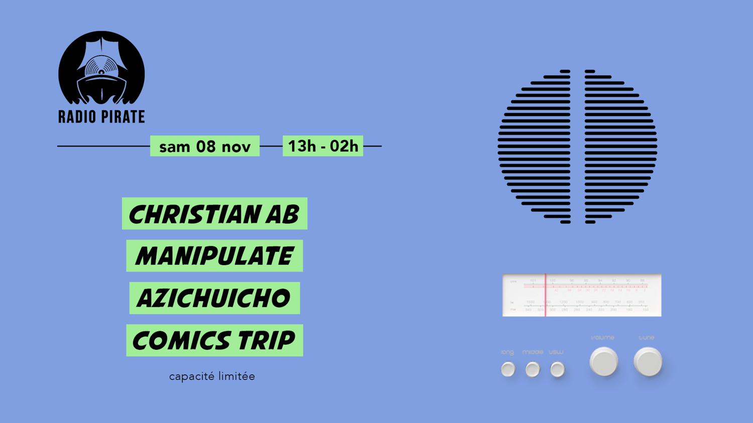 Radio Pirate: Comics Trip Frequencies