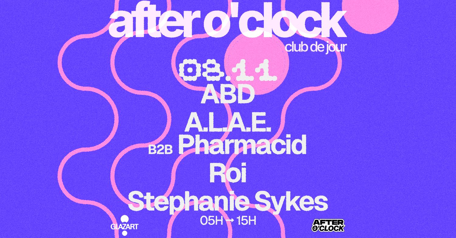 After O'Clock: Stephanie Sykes, A.L.A.E B2B Pharmacid, Roi