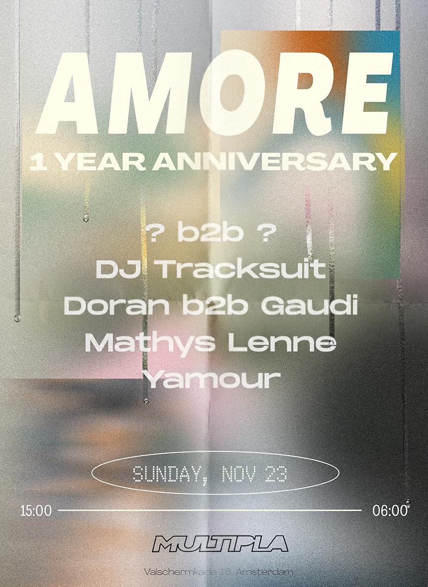 Amore 1 Year Anniversary