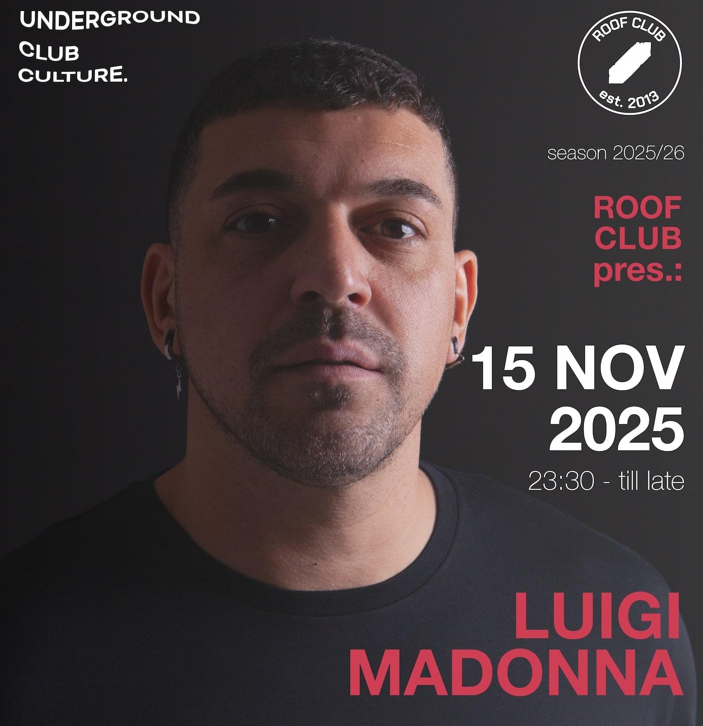 Roof Club Presents: Luigi Madonna, Adajo
