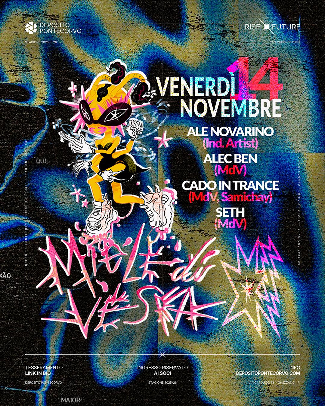 Miele Di Vespa // Ale Novarino - Alec Ben - Cado In Trance - Seth