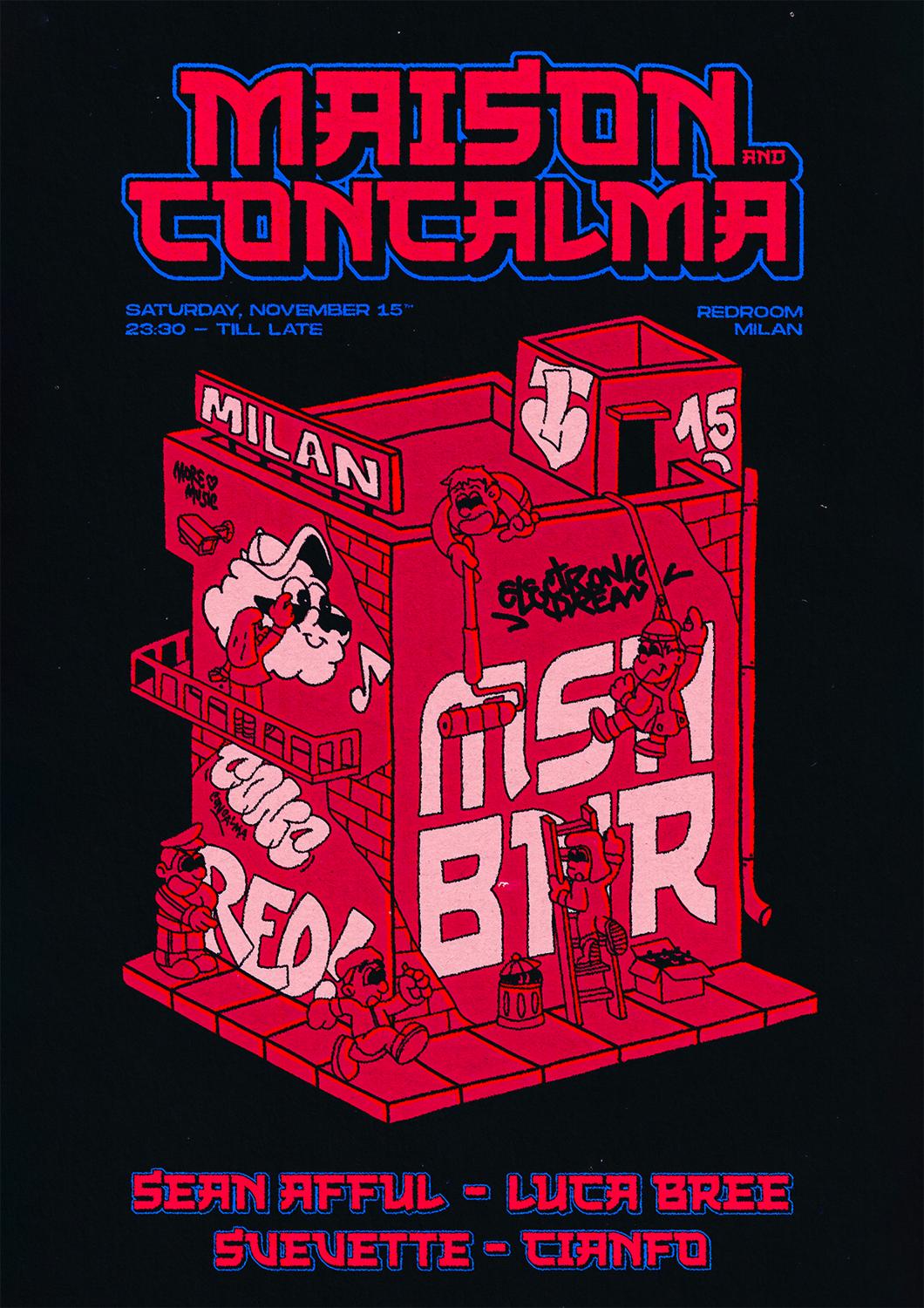 Maison Binario X Con Calma -  Milan @Redroom