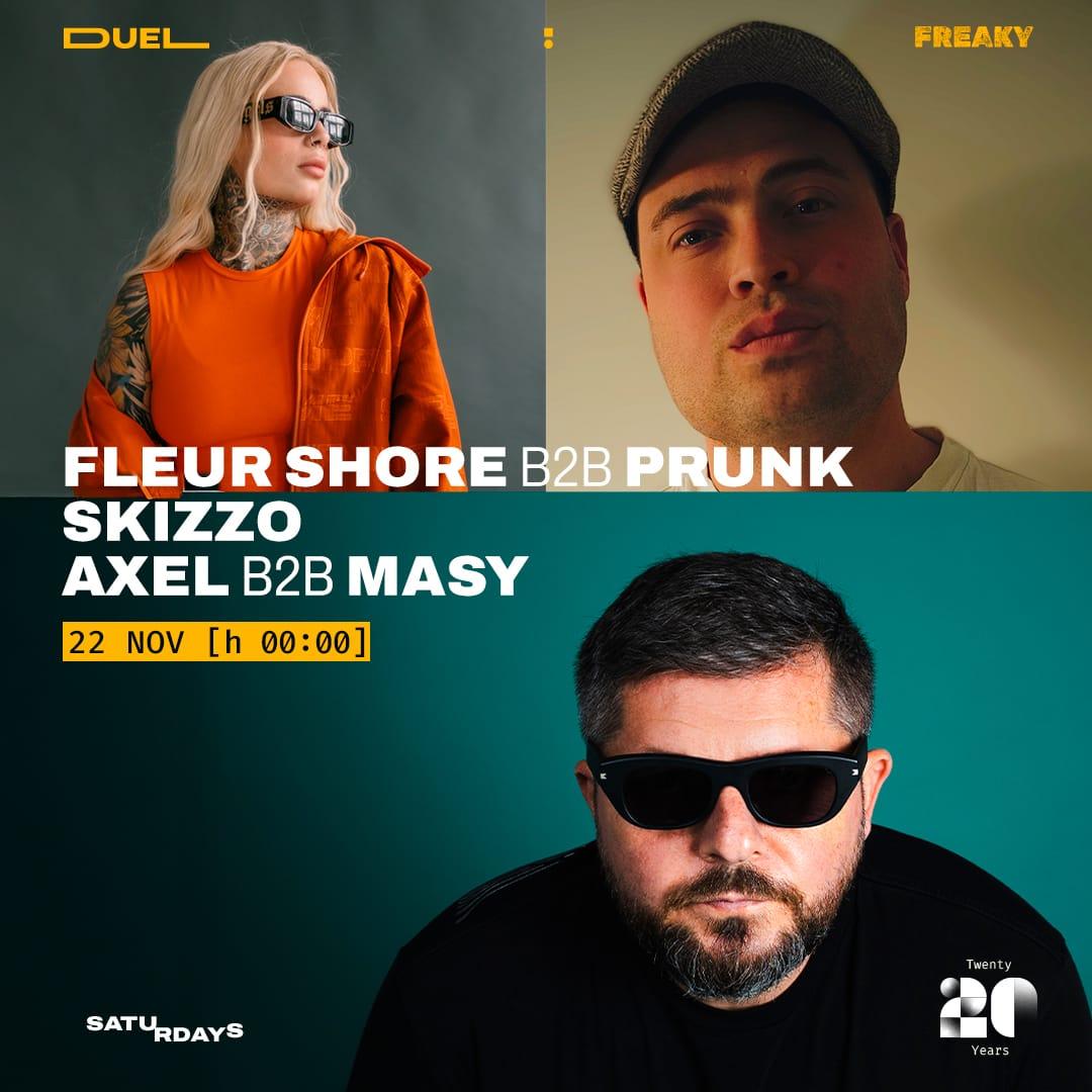 Fleur Shore B2B Prunk // Axel B2B Masy