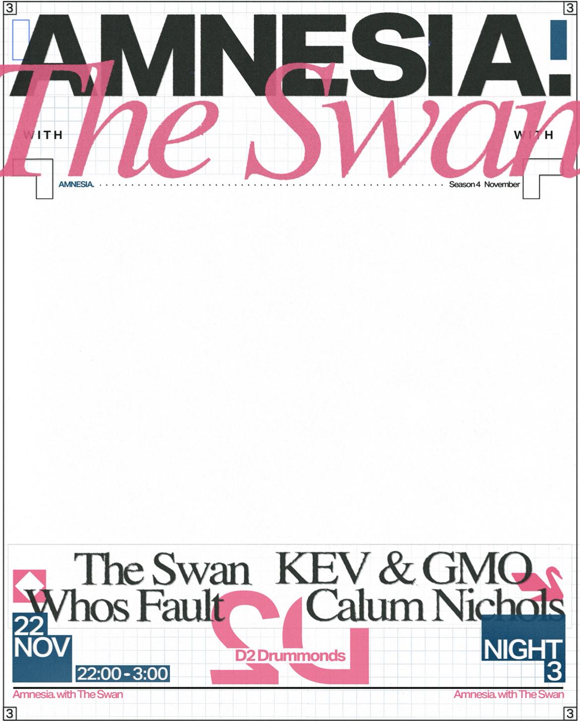 Amnesia Invites The Swan