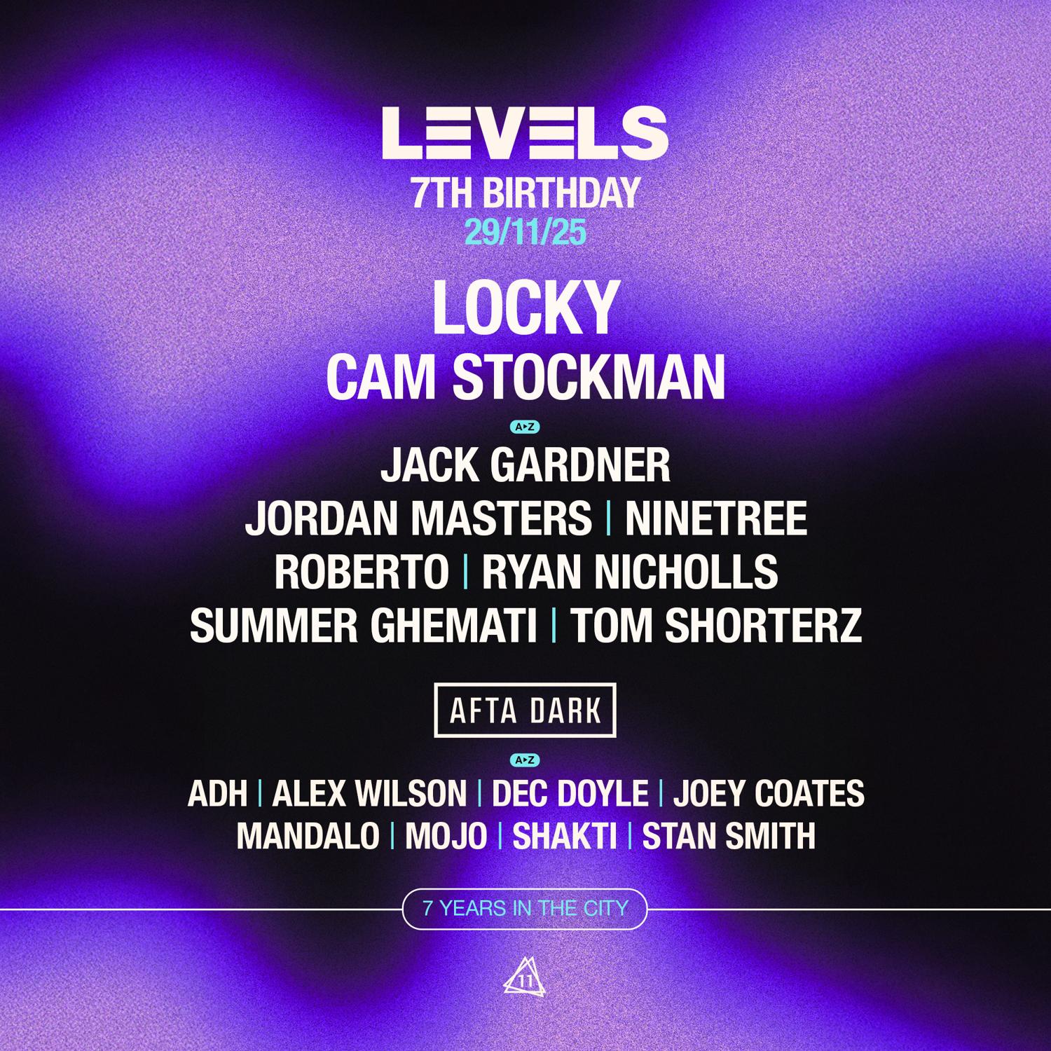 Levels 7Th Birthday With Locky & Cam Stockman