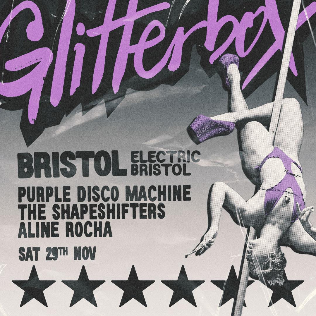 Glitterbox Bristol: Purple Disco Machine, The Shapeshifters, Aline Rocha