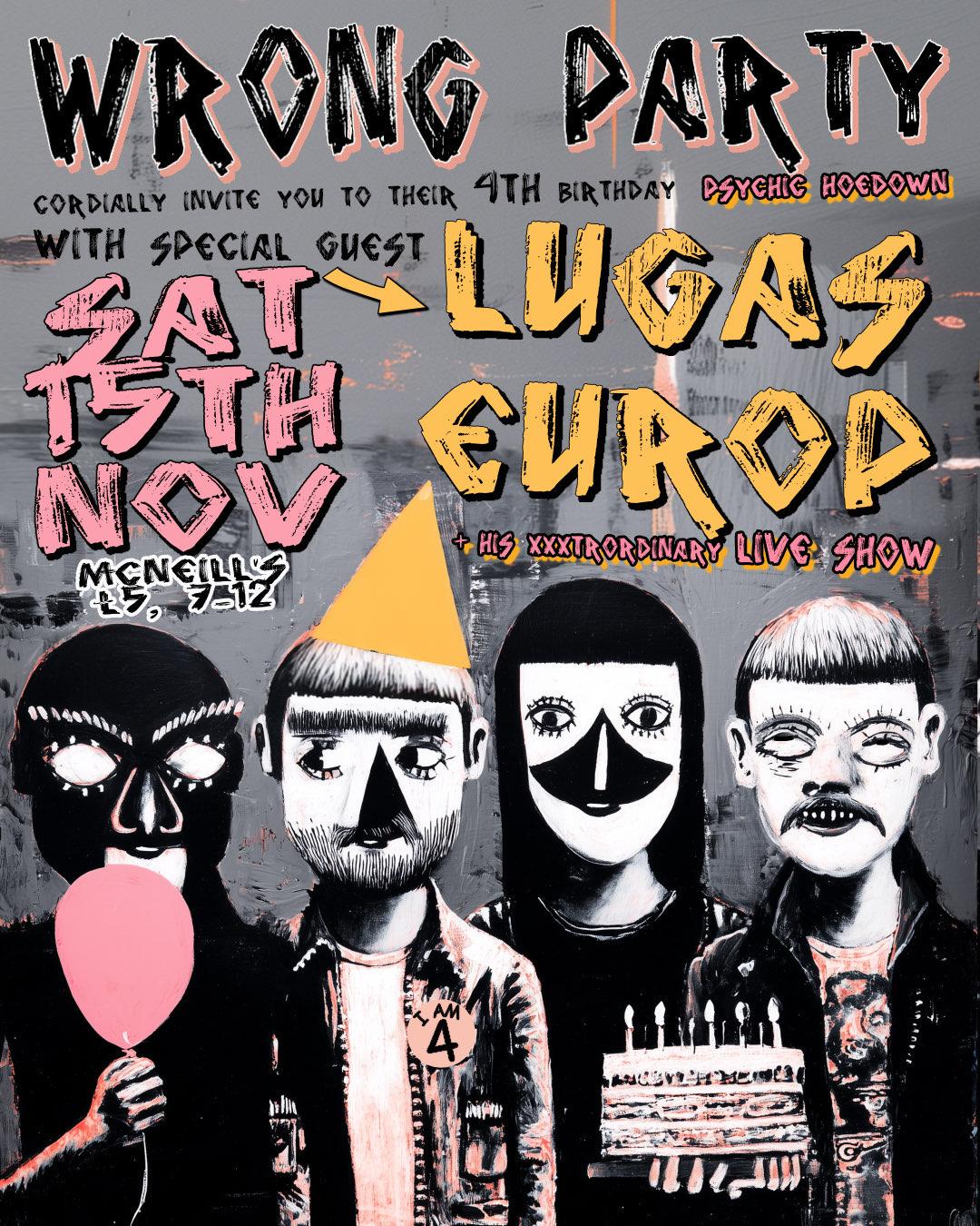Wrong Party! 4Th Birthday With Lugas Europ