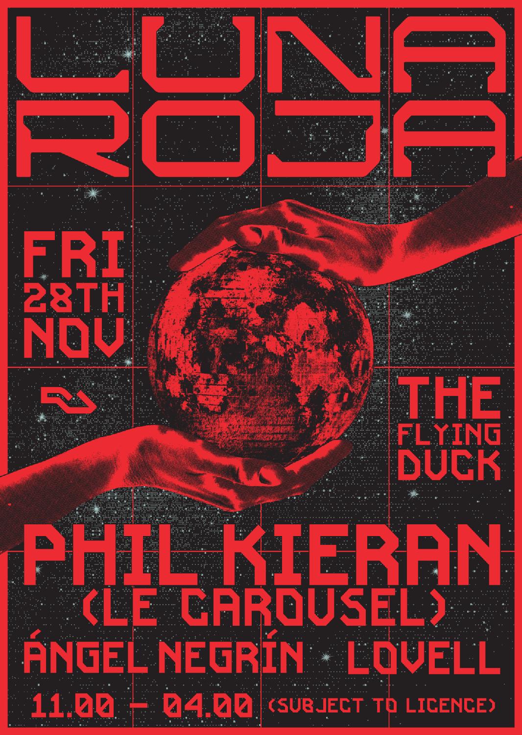 Luna Roja With Phil Kieran, Ángel Negrín & Lovell